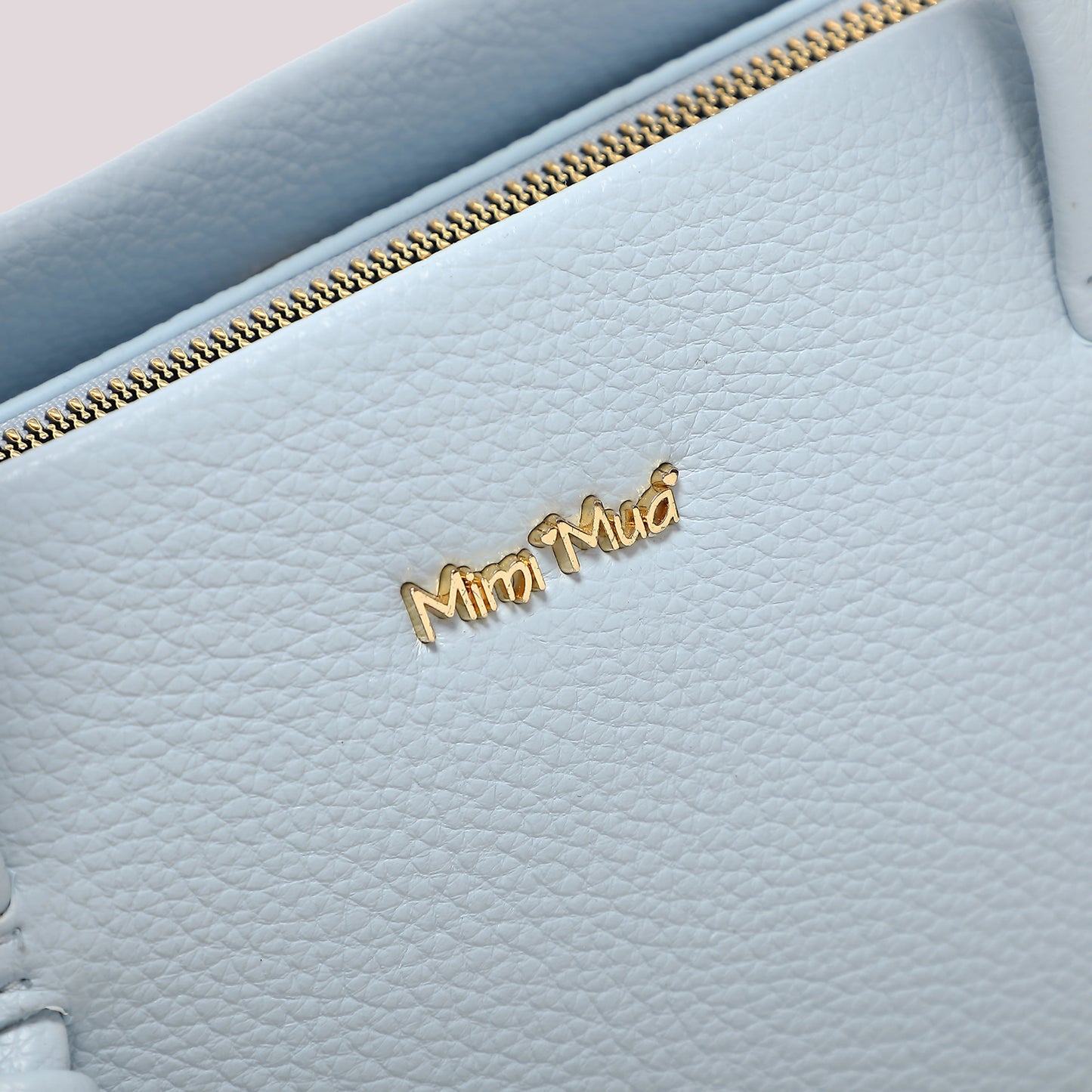 Borsa a Mano Con Nodini Celeste