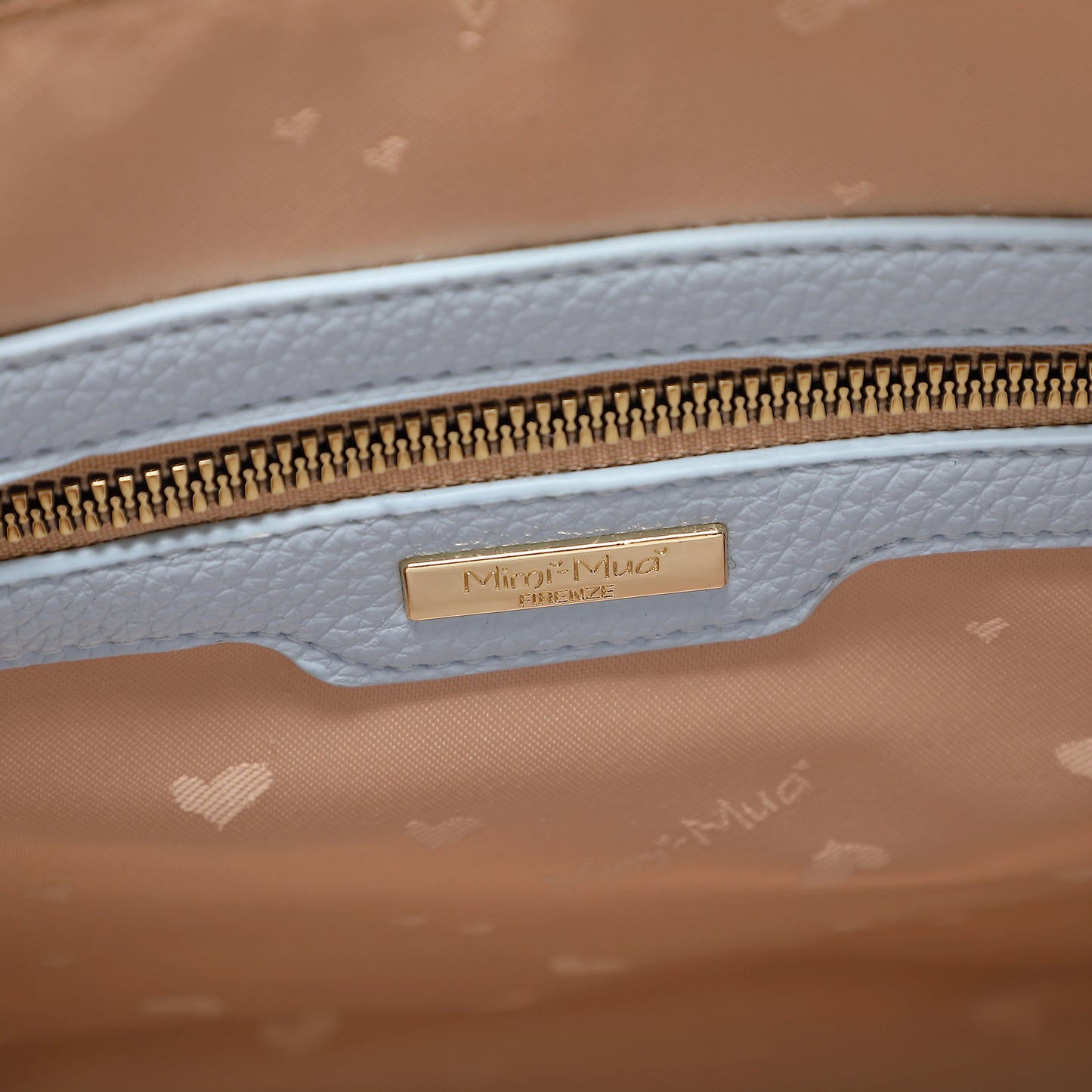 Borsa a Mano Con Nodini Celeste
