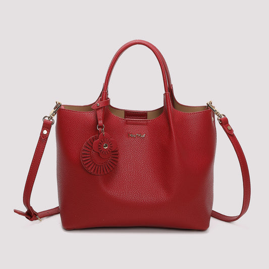 Borsa a mano e tracolla con Charme Mimì-Muà  Rossa