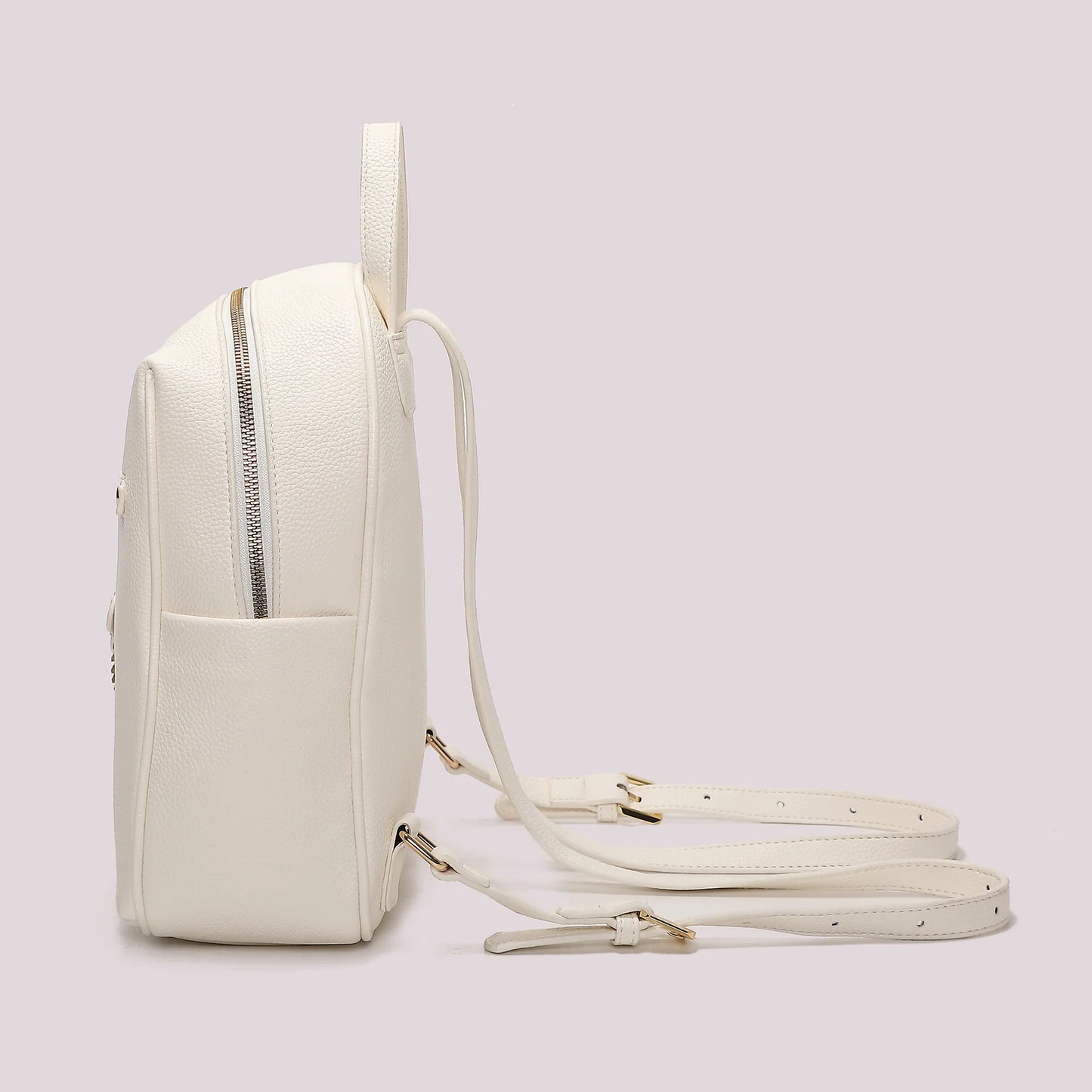 Zaino Con Charme Bianco Mimì-Muà