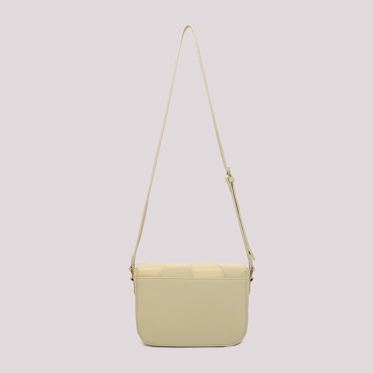 Borsa a Tracolla con Patta Patchwork Verde Acqua