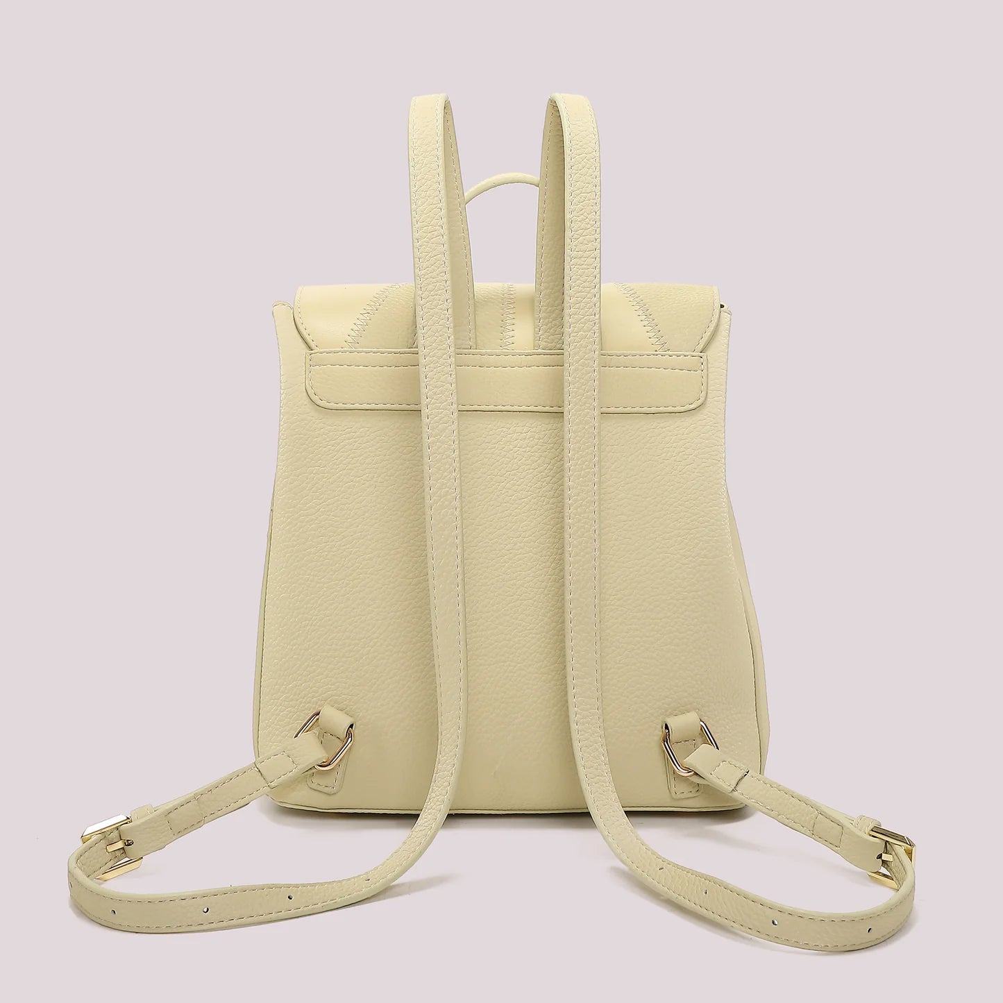 Zaino con patta Patchwork Verde Acqua