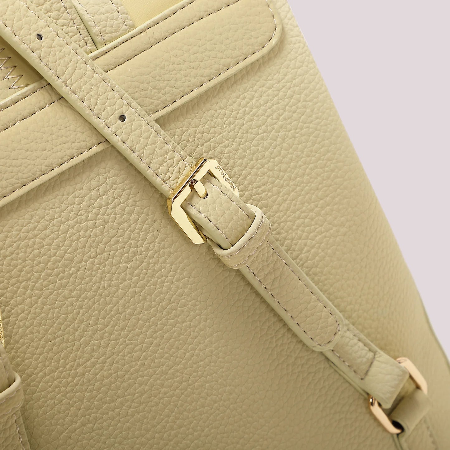 Zaino con patta Patchwork Verde Acqua