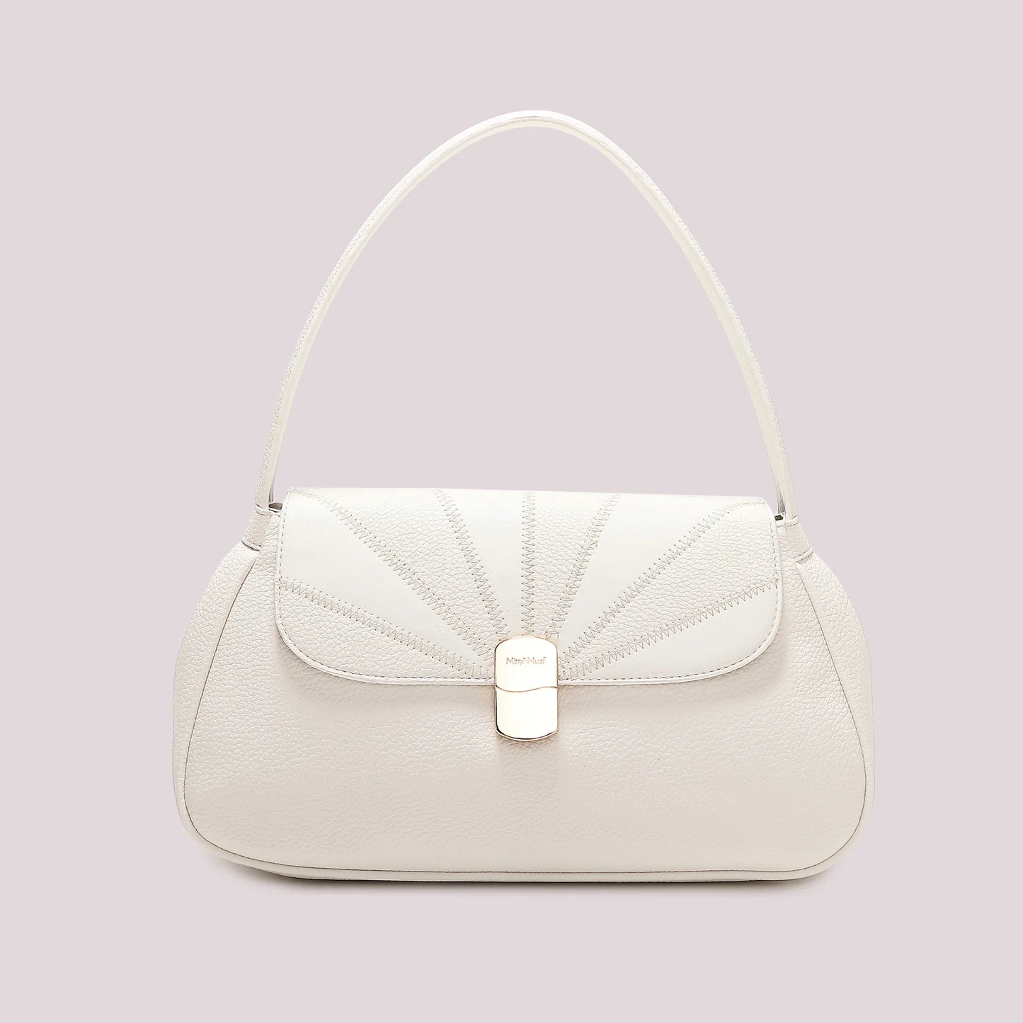 Hobo Bag Patchwork Bianco