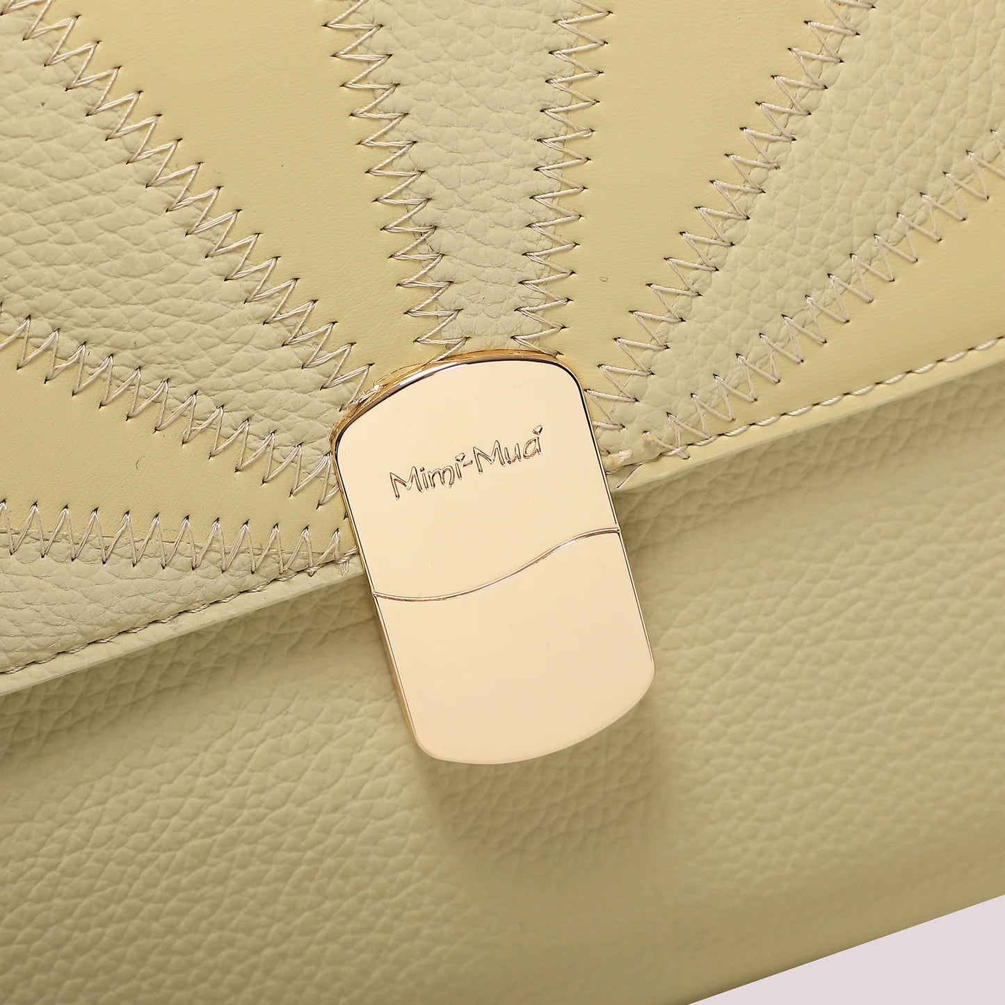 Hobo Bag Patchwork Verde Pastello