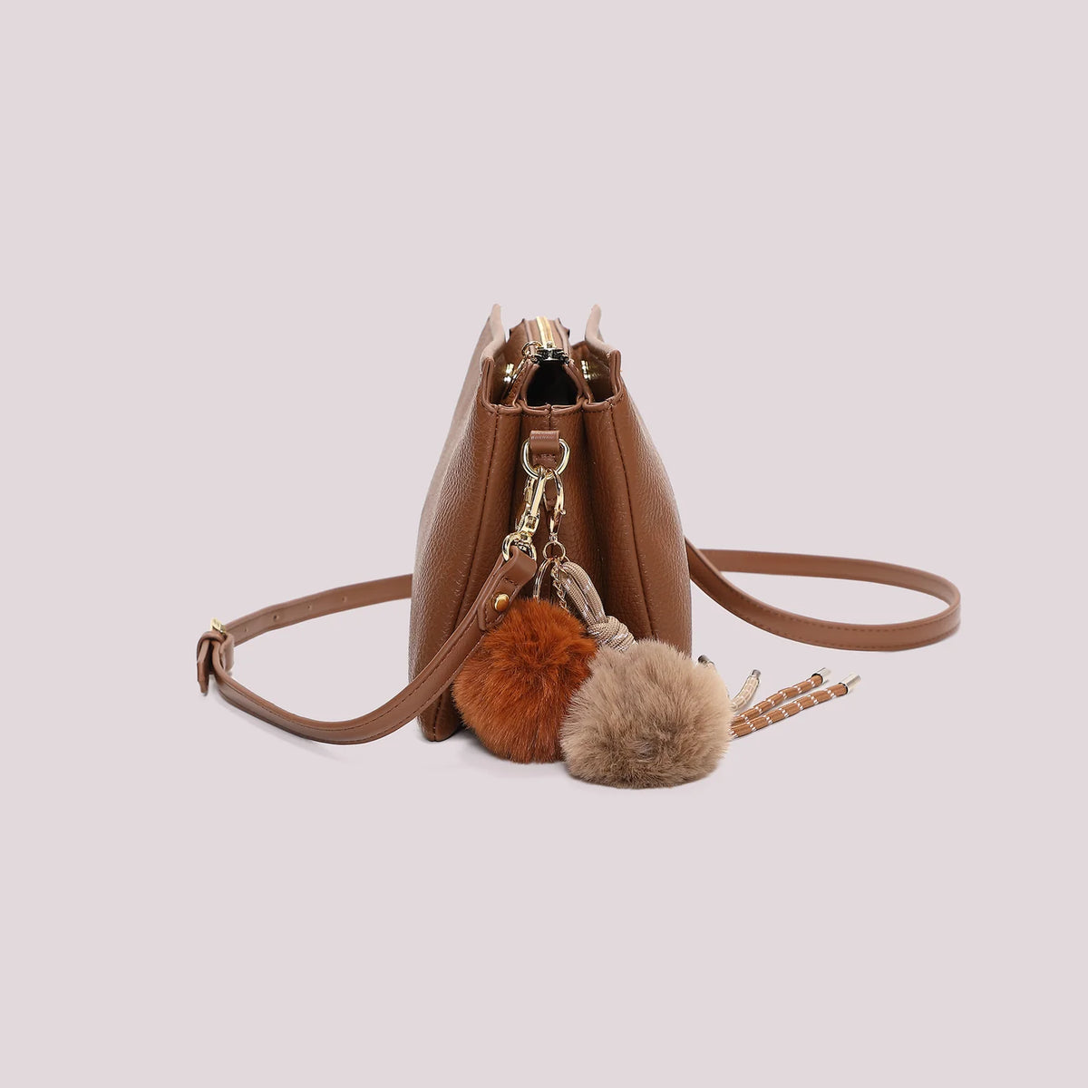 Borsa a Tracolla Mimì-Muà Cuoio