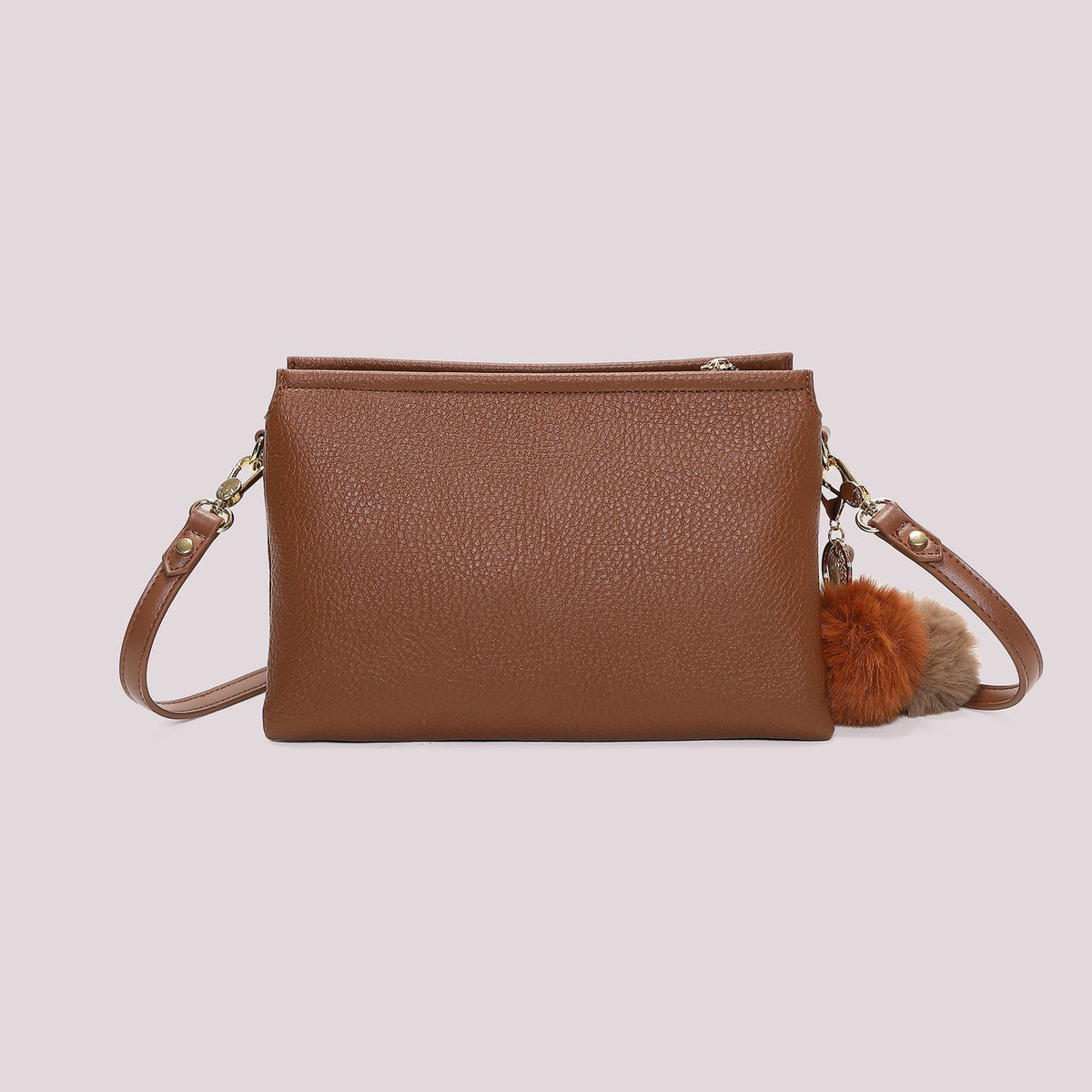 Borsa a Tracolla Mimì-Muà Cuoio