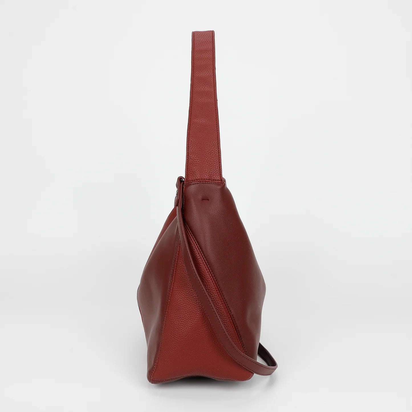 Borsa a Spalla Patchwork Burgundy