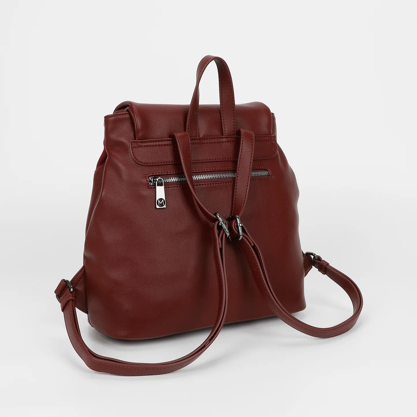Zaino Camoscio Patchwork Burgundy