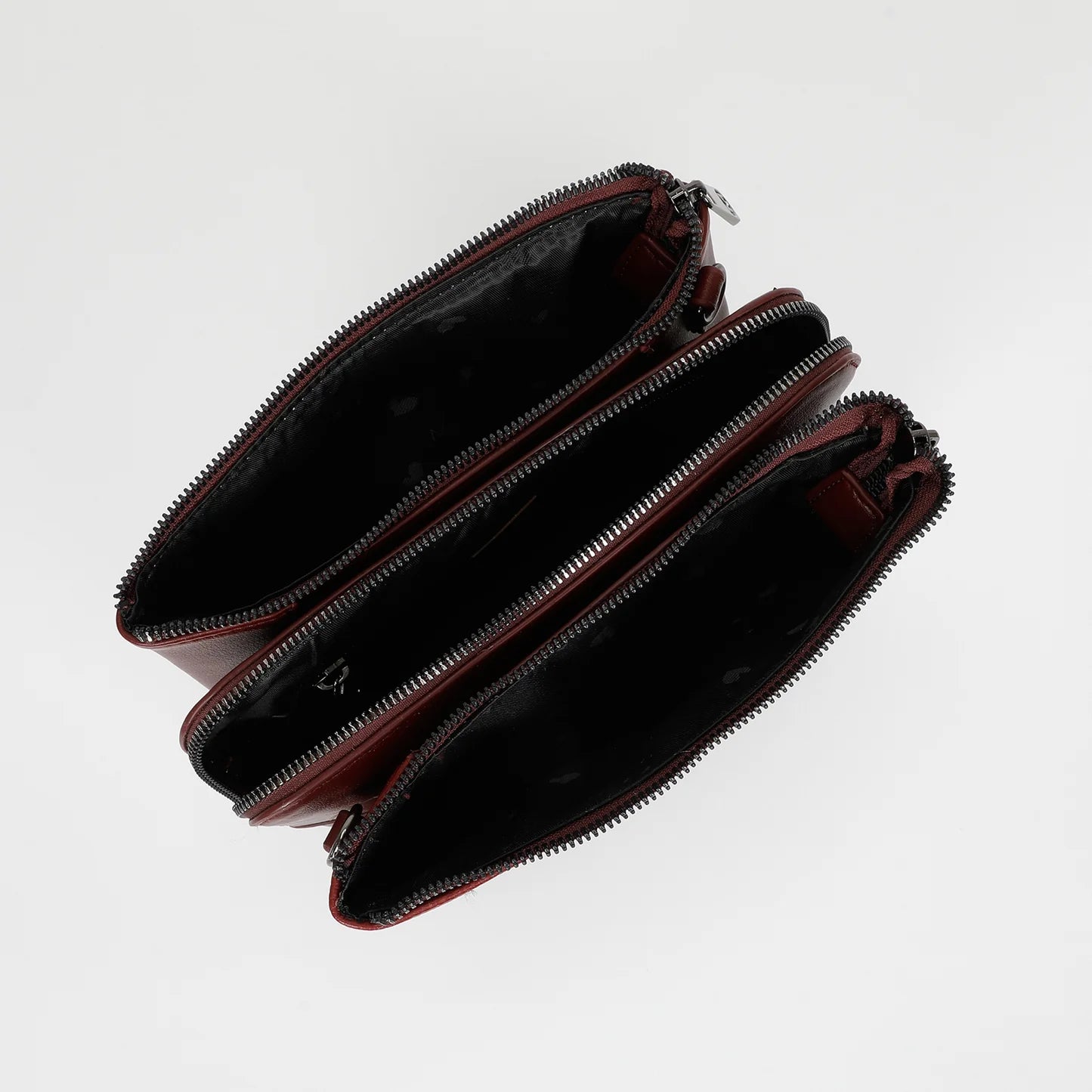 Borsa a Tracolla PATCHWORK Burgundy