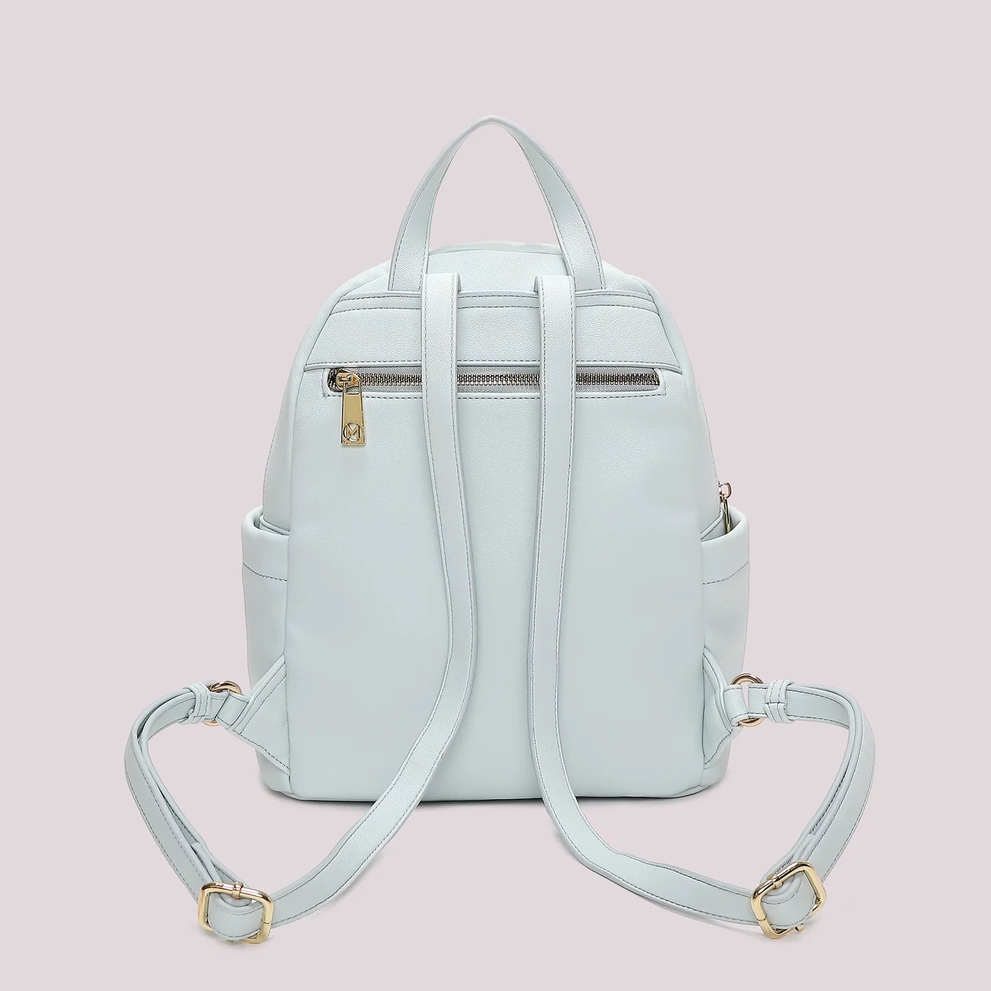 Zaino donna Mimì-Muà Celeste motivo onda