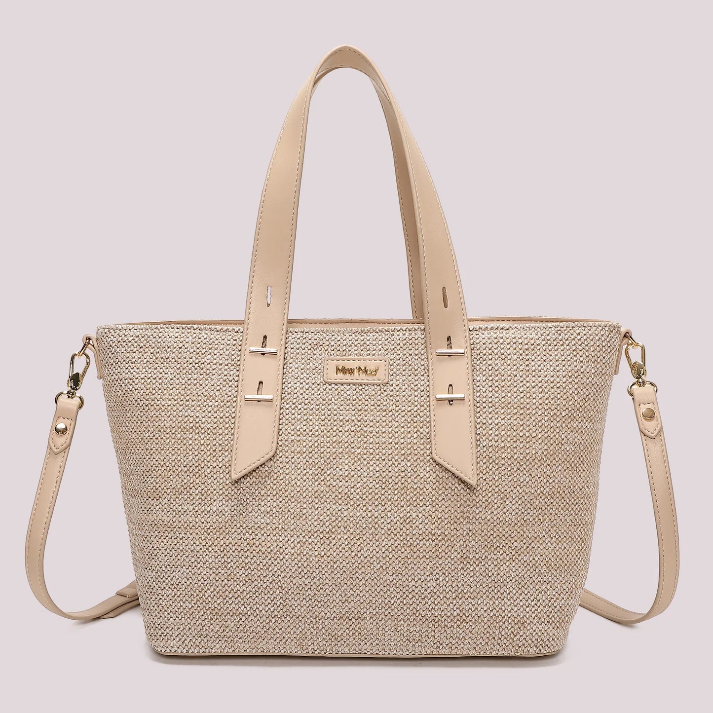 Shopper Paglia Mimì-Muà Beige