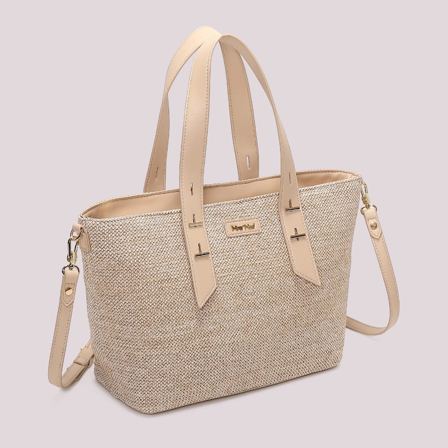Shopper Paglia Mimì-Muà Beige