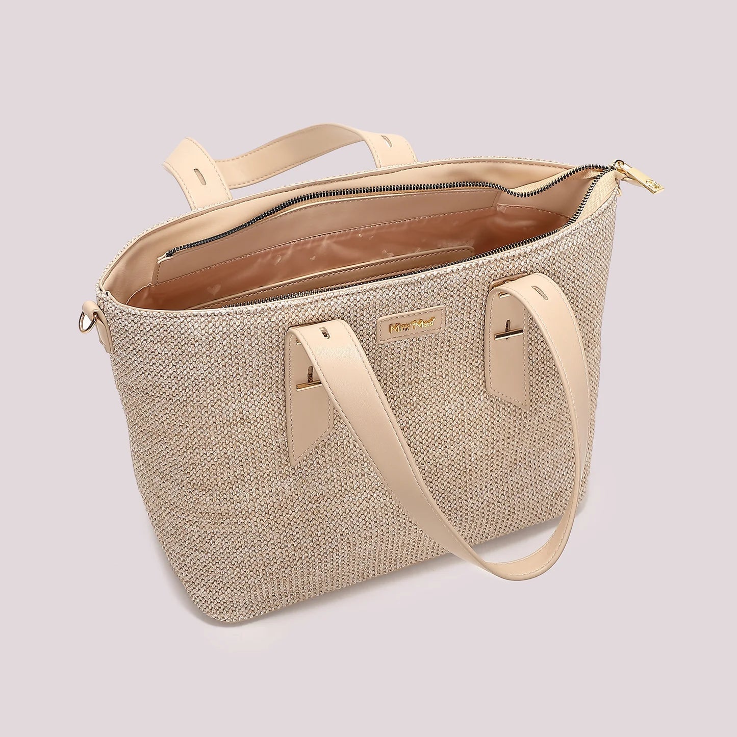 Shopper Paglia Mimì-Muà Beige
