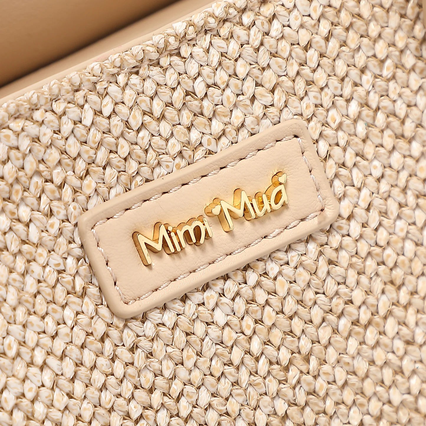 Shopper Paglia Mimì-Muà Beige