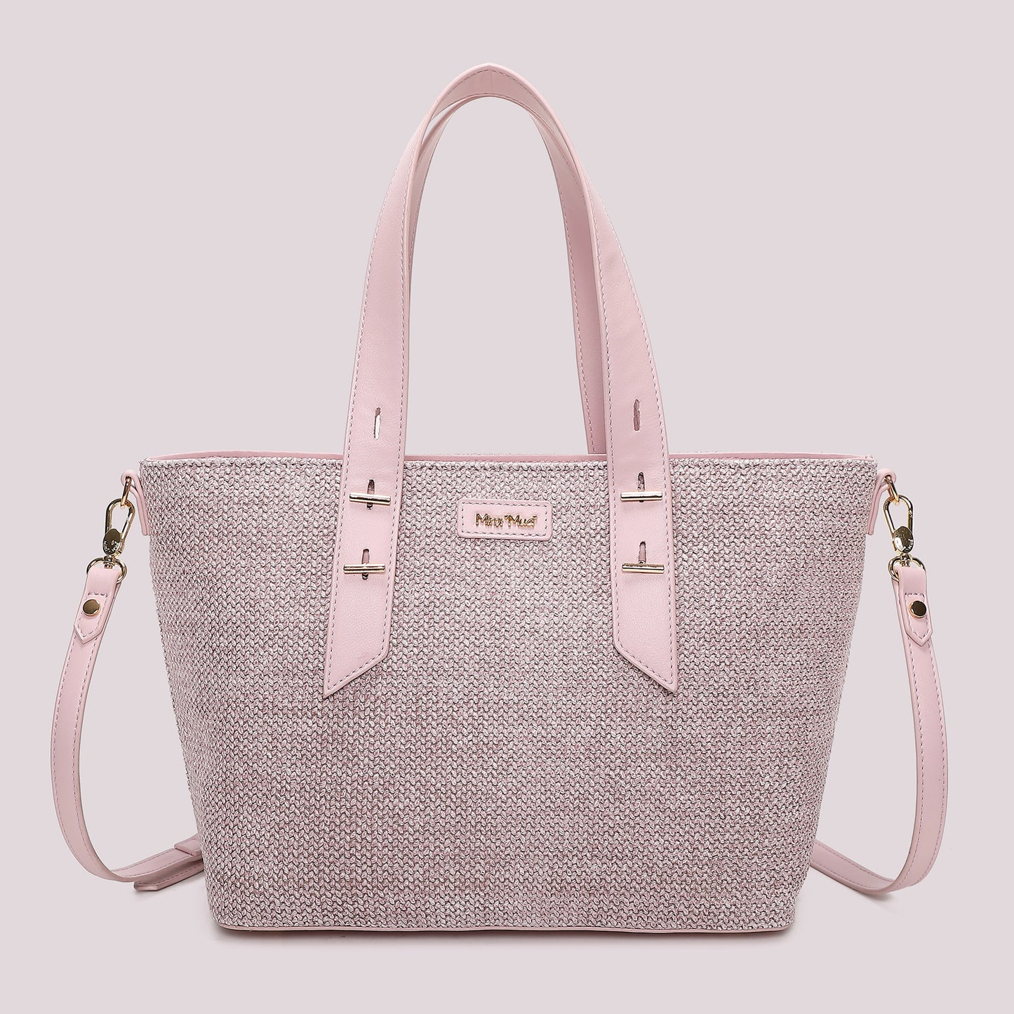 Shopper Paglia Lilla Mimì-Muà
