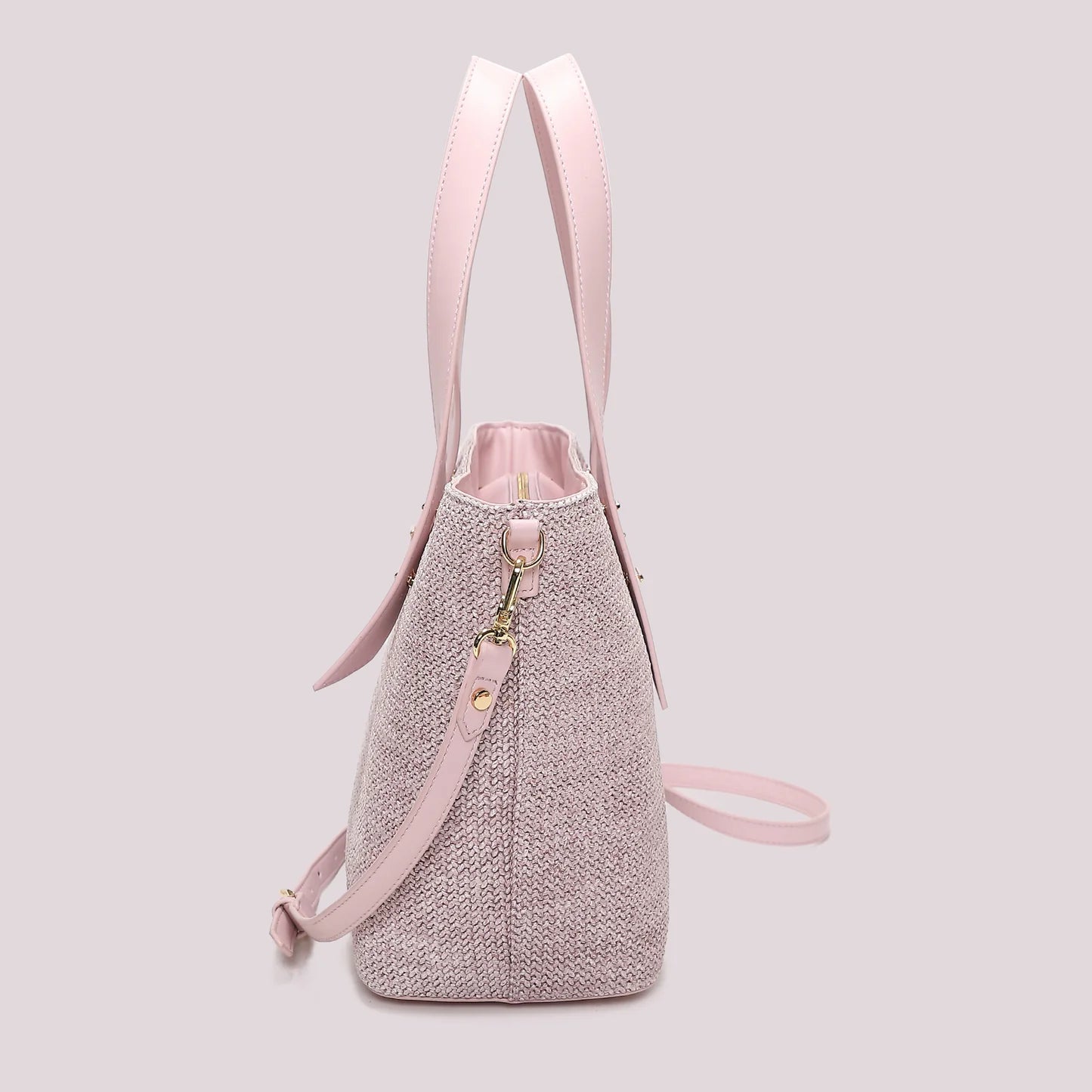 Shopper Paglia Lilla Mimì-Muà