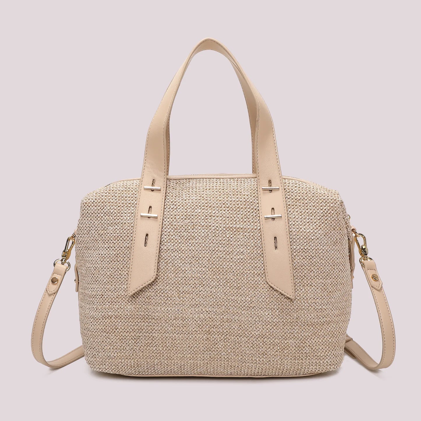 Bauletto in paglia Mimì-Muà Beige