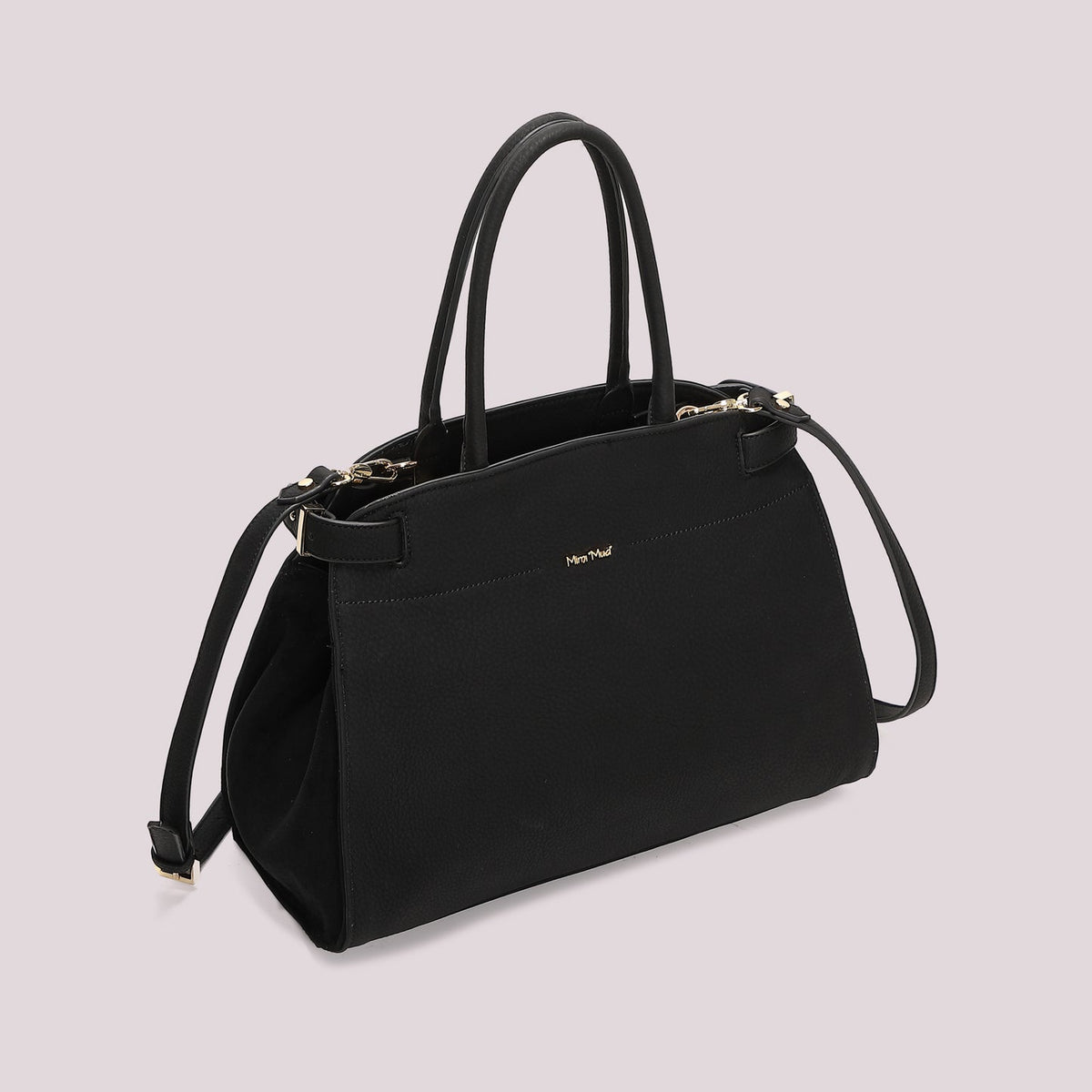 Shopping Moda scamosciata Nera