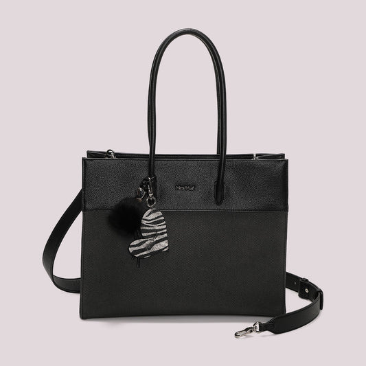 Borsa Tote con tracolla Mimì-Muà Nera