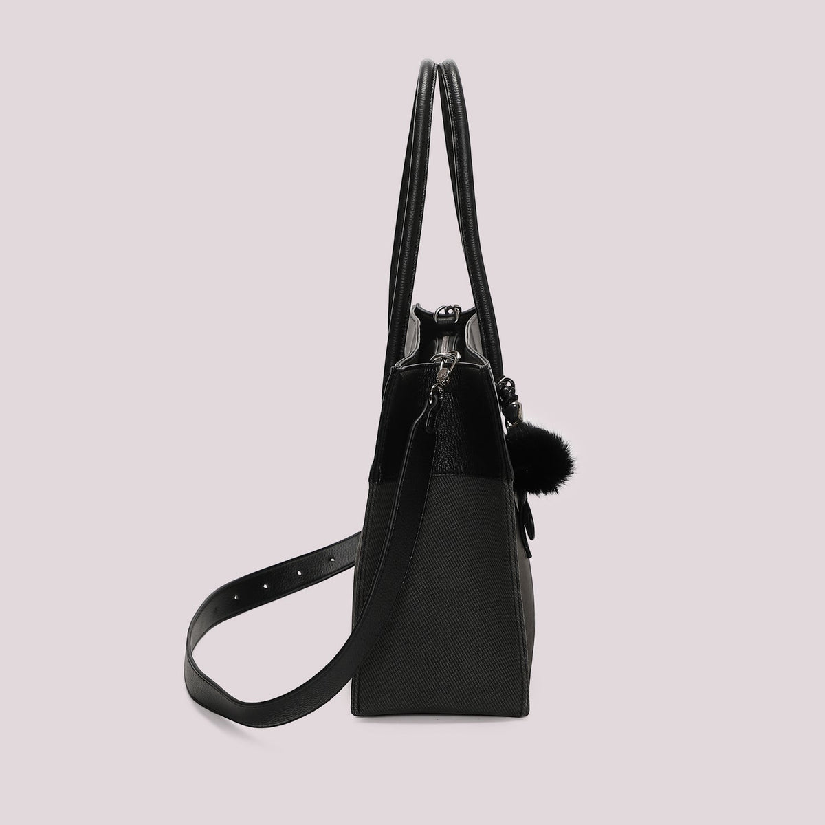Borsa Tote con tracolla Mimì-Muà Nera