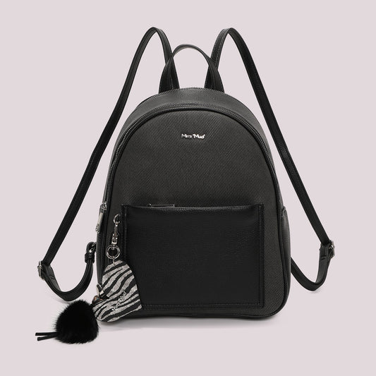 Zaino con charm Mimì-Muà Nero