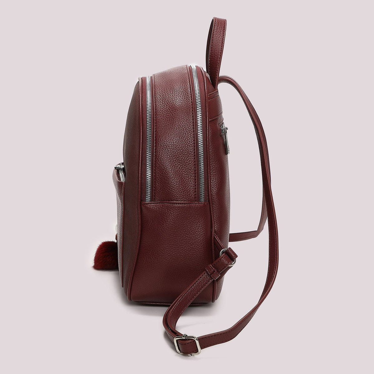 Zaino con charm Mimì-Muà Prugna