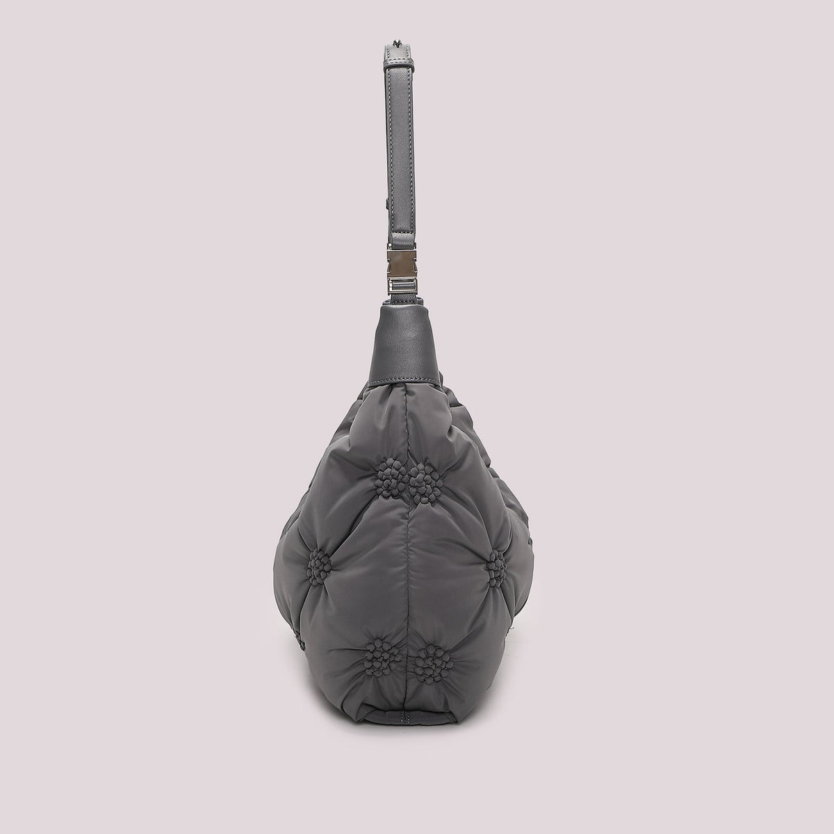 Borsa a Spalla Piumino Grigia