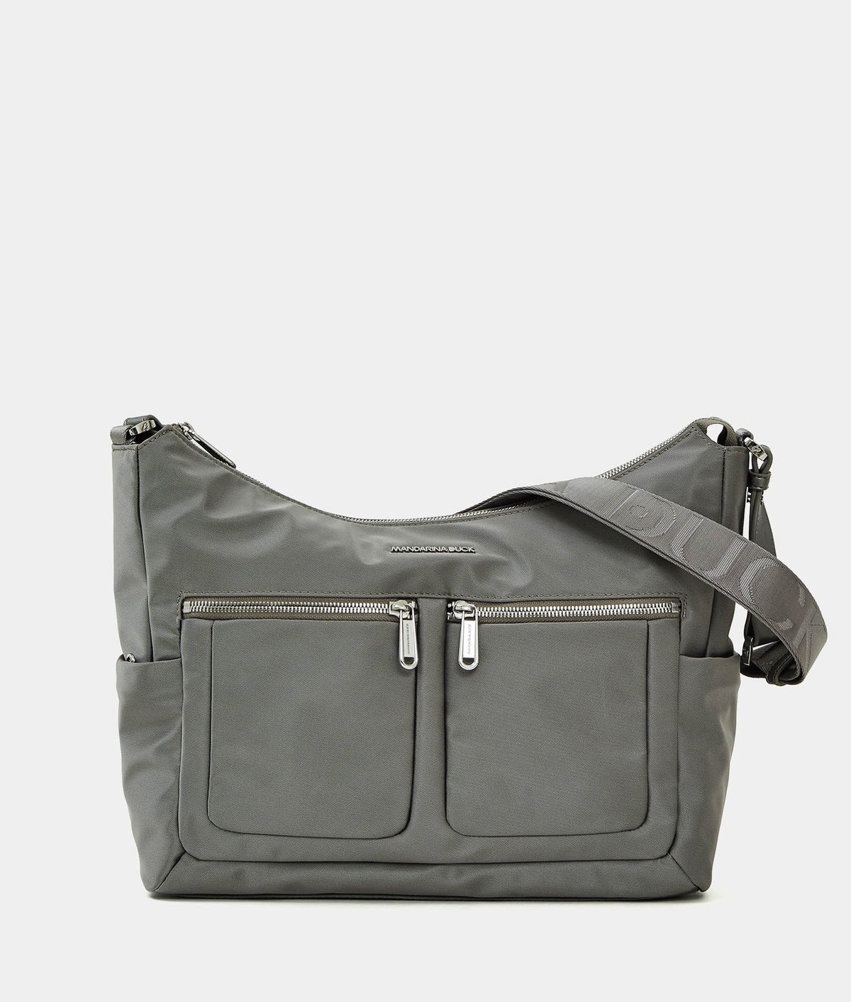 ACTIVE LUX Borsa hobo multifunzione Mandarina Gun Metal
