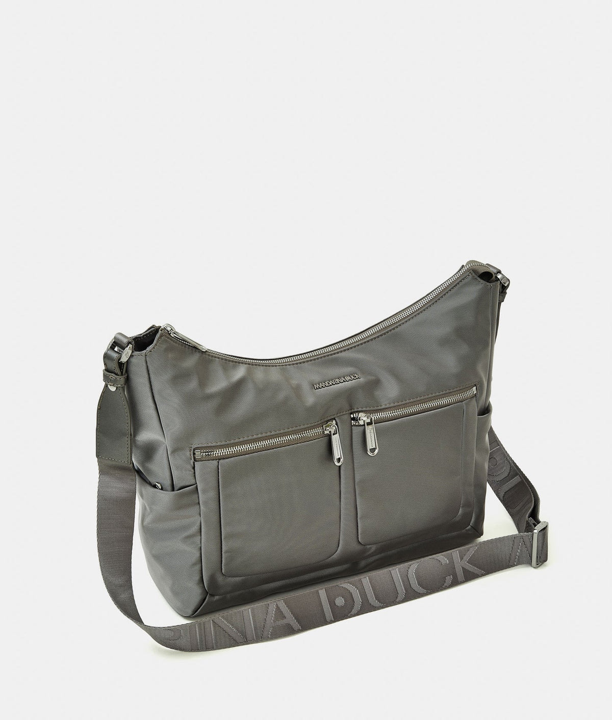 ACTIVE LUX Borsa hobo multifunzione Mandarina Gun Metal