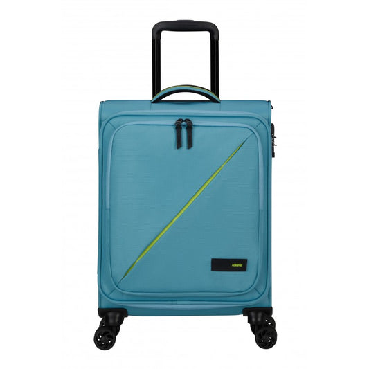 TROLLEY BAGAGLIO A MANO AMERICAN TOURISTER TAKE2CABIN BREEZE BLUE