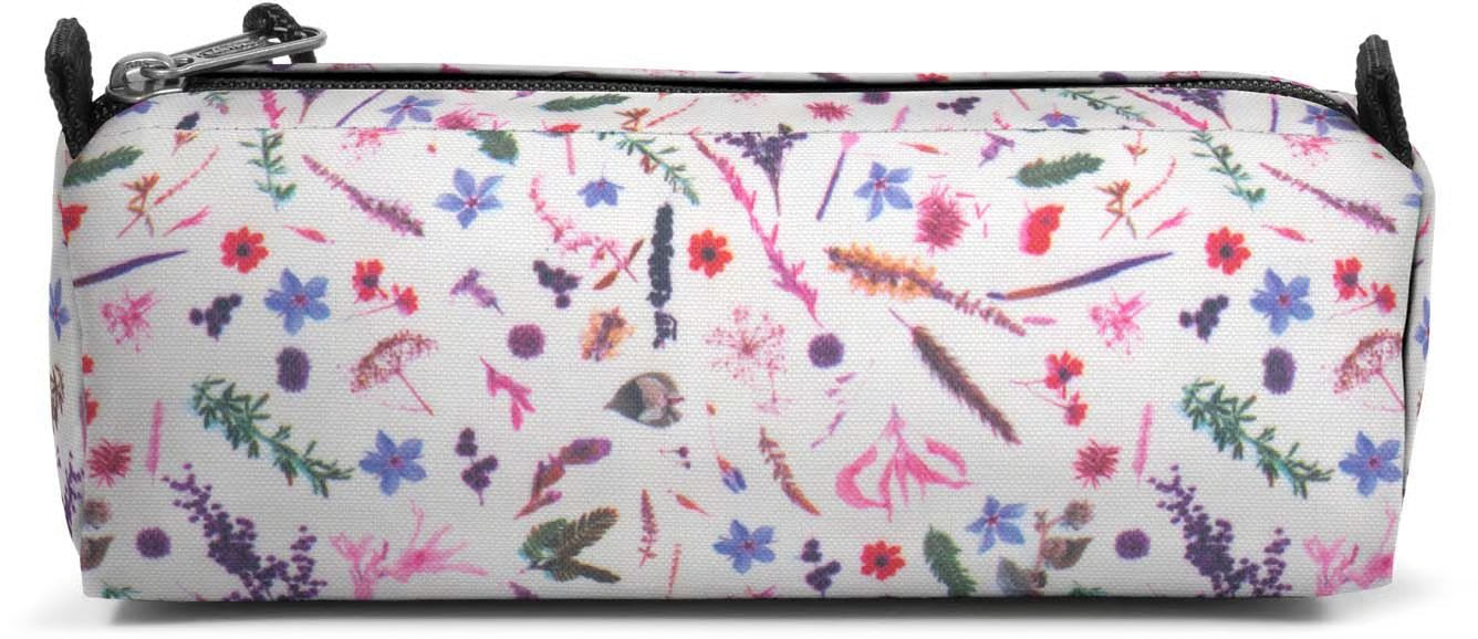 Astuccio Benchmark Eastpak Fiori Bianco