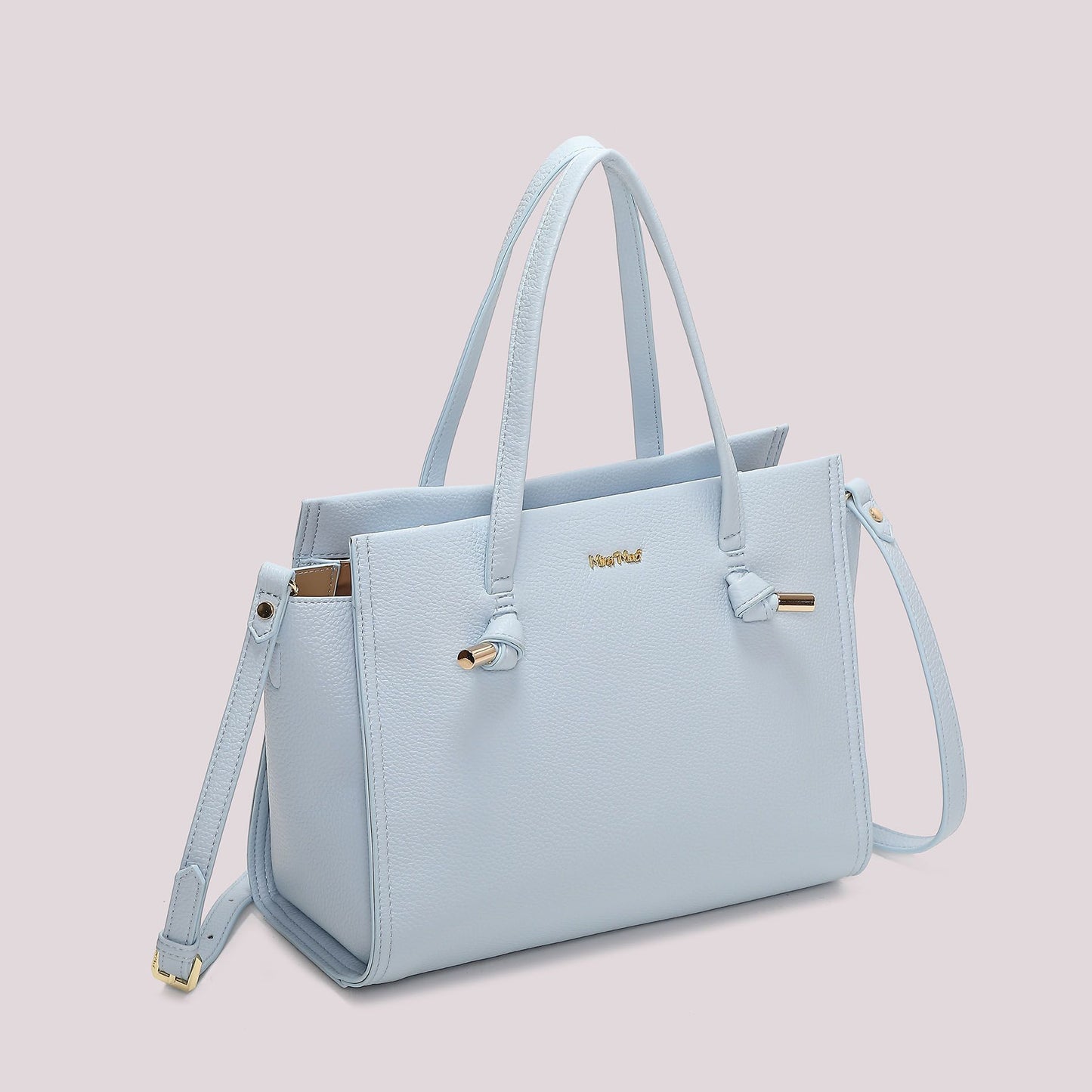 Borsa a mano e tracolla Mimì-Muà Celeste