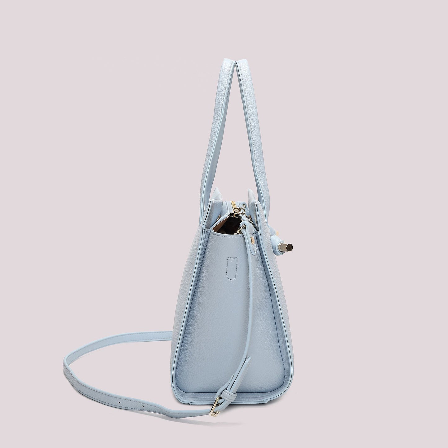 Borsa a mano e tracolla Mimì-Muà Celeste