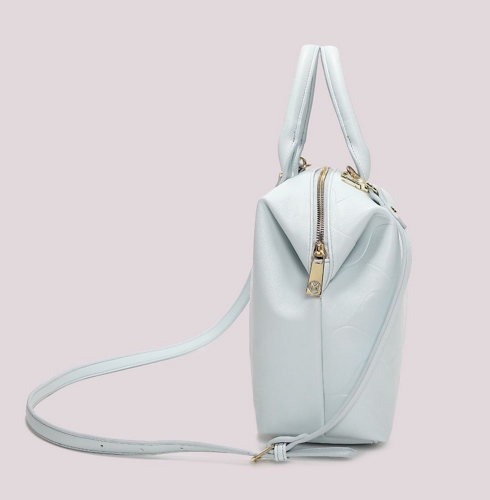 Borsa a mano e tracolla Onde Mimì-Muà Celeste