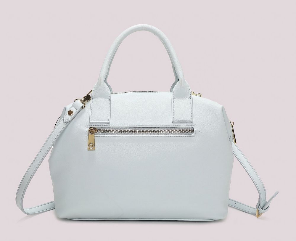 Borsa a mano e tracolla Onde Mimì-Muà Celeste