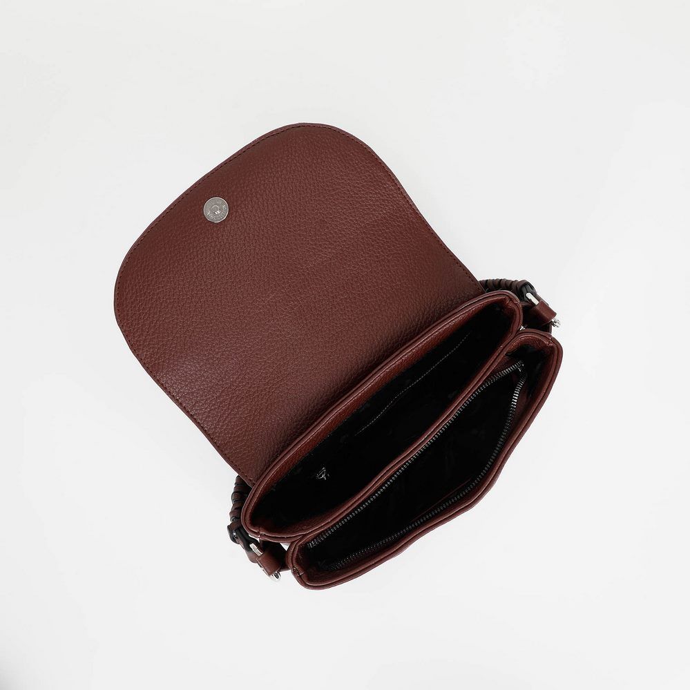 Borsa a spalla e tracolla Mimì-Muà Burgundy