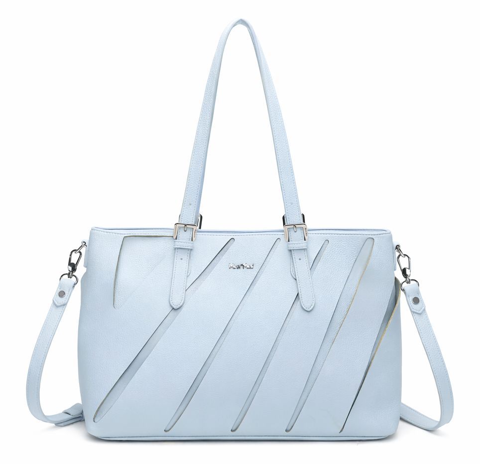 Borsa a spalla e tracolla Mimì-Muà Celeste