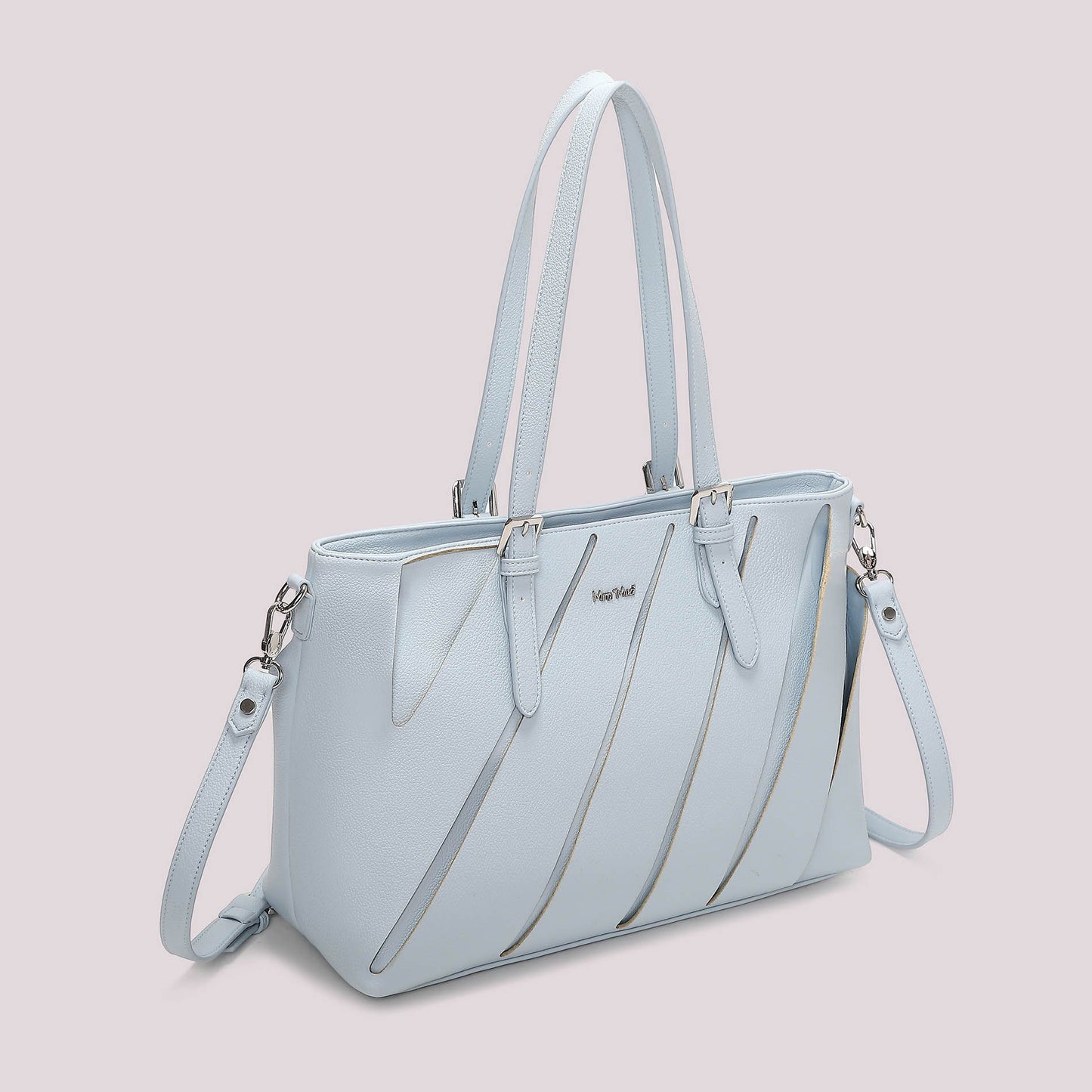 Borsa a spalla e tracolla Mimì-Muà Celeste