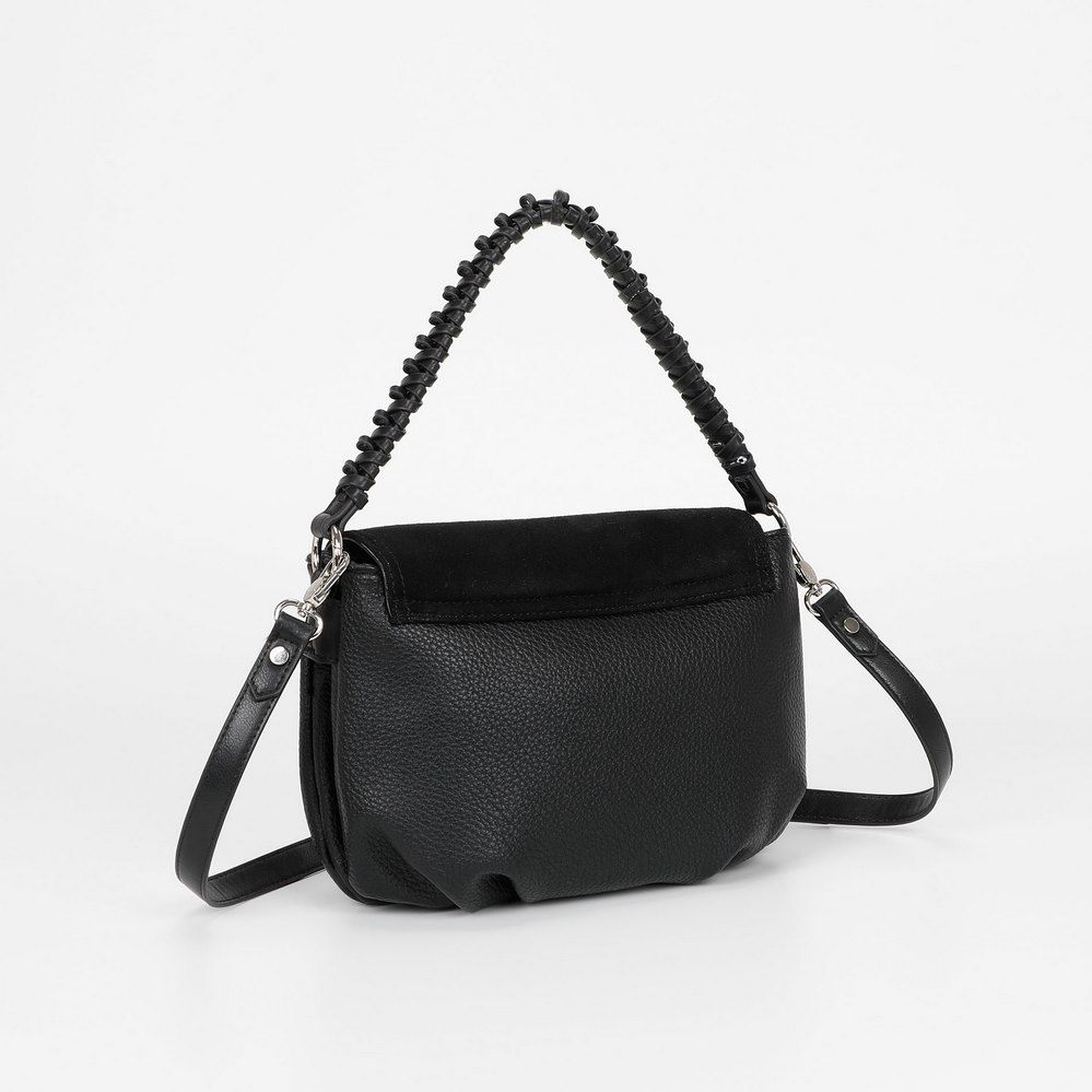 Borsa a spalla e tracolla Mimì-Muà Nera