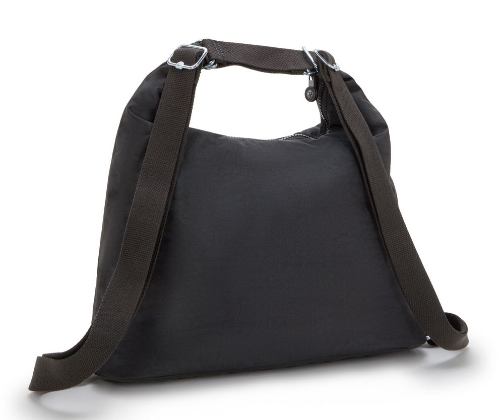 Borsa a spalla zaino Kipling Yenna Black Noir