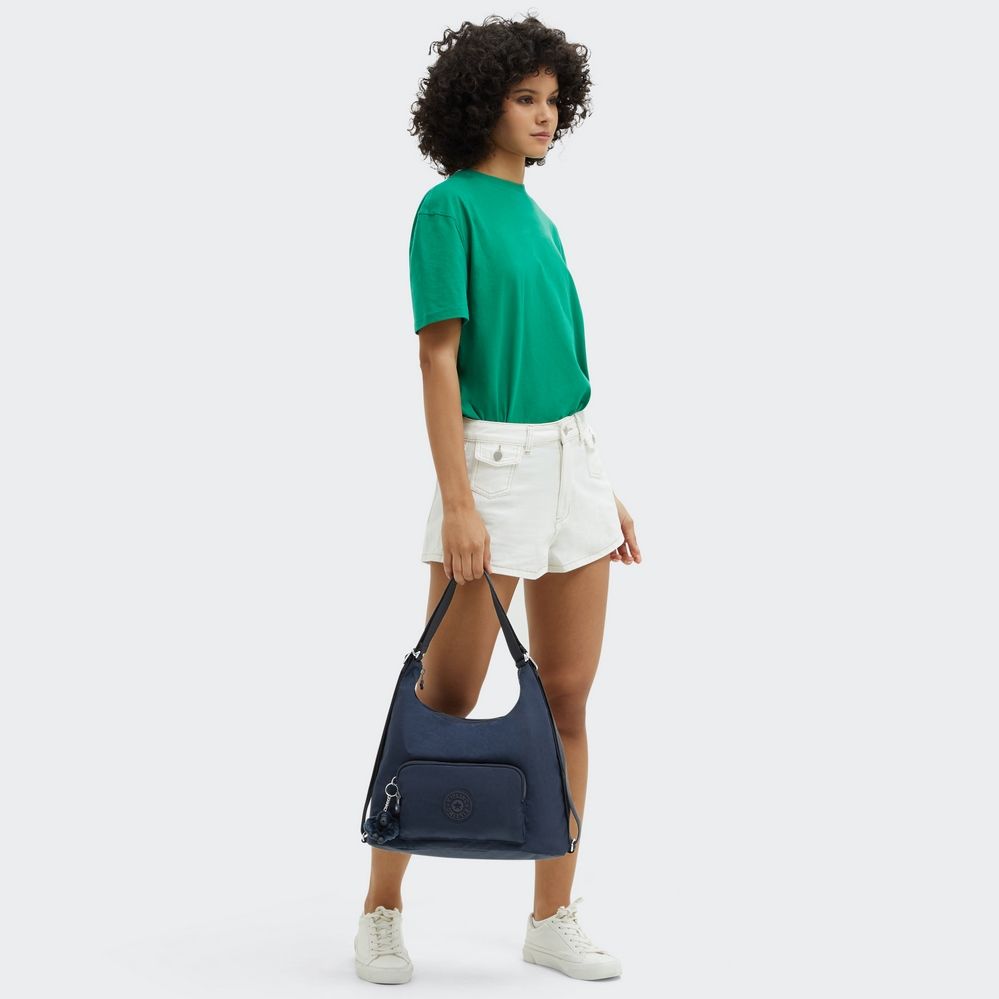 Borsa zaino Kipling Yenna Blue