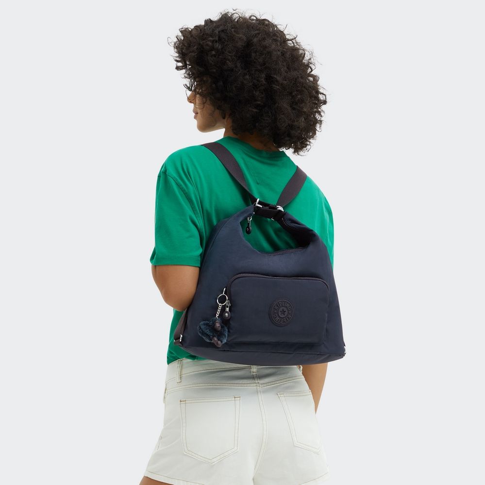 Borsa zaino Kipling Yenna Blue