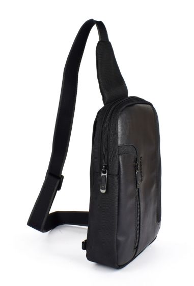 Borsa uomo monospalla Roncato Panama 4.0 895 Nero
