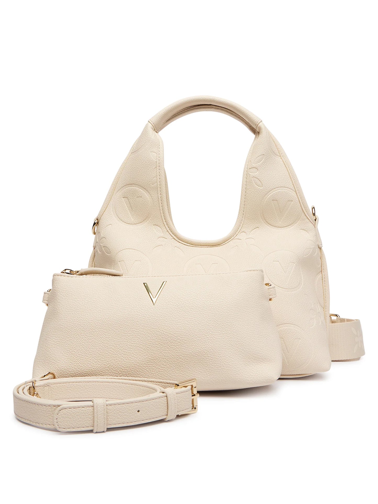 Shopper Con Pochette Samba Re Ecru
