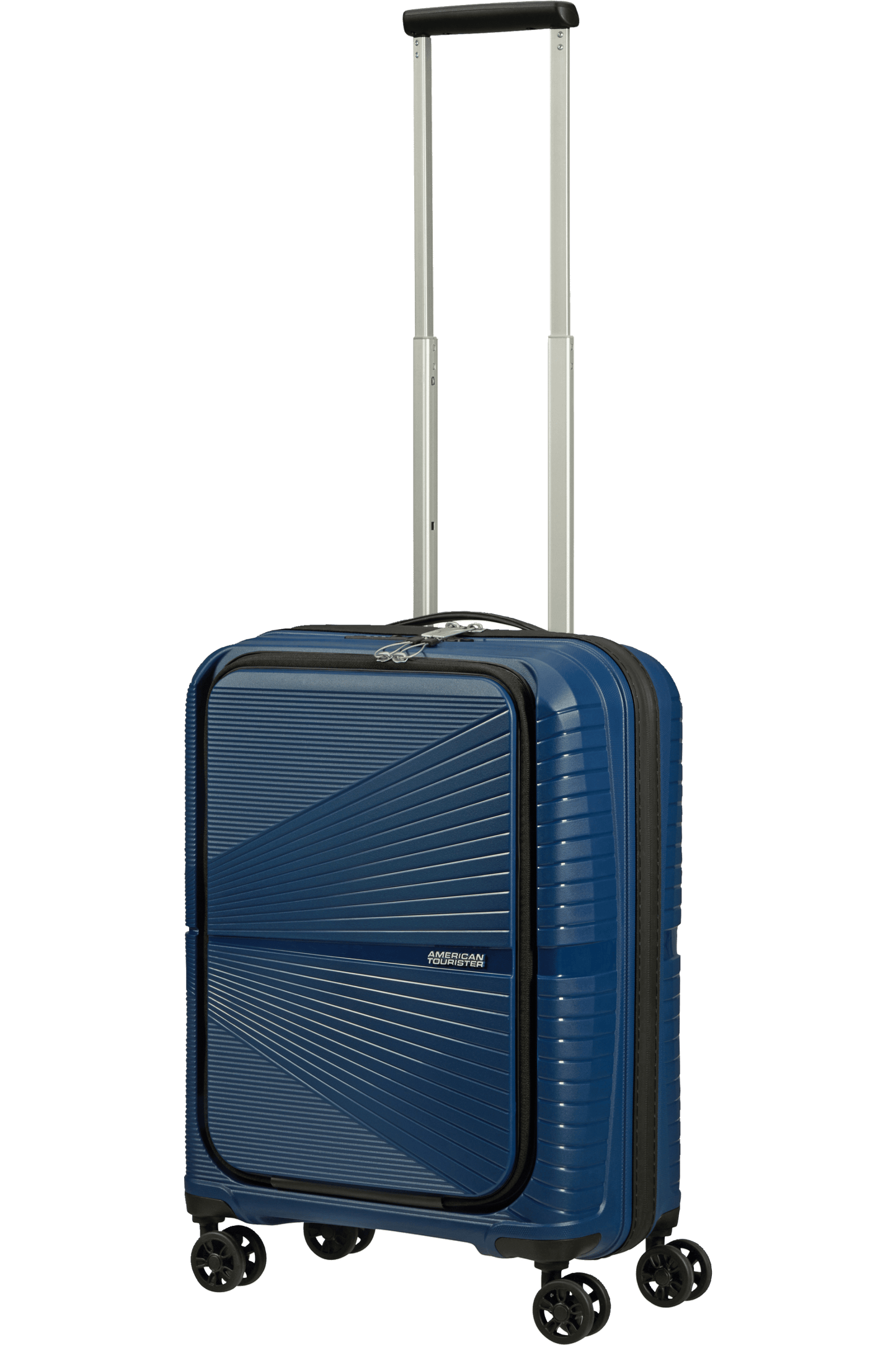 Bagaglio a Mano con porta PC E USB AIRCONIC 55CM BLU