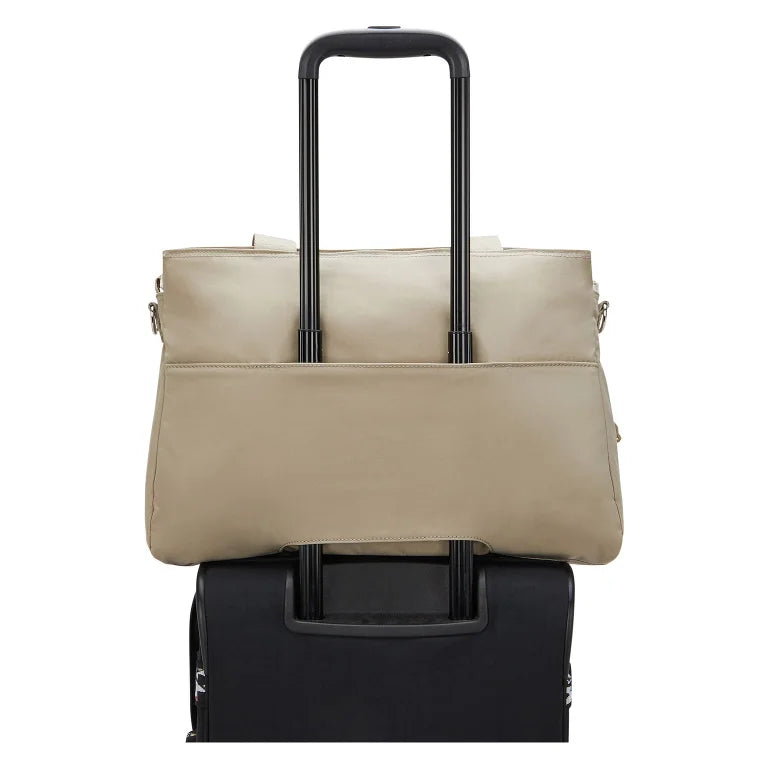 Kipling Basic Elevated Elysia Borsa a spalla 44 cm Beige