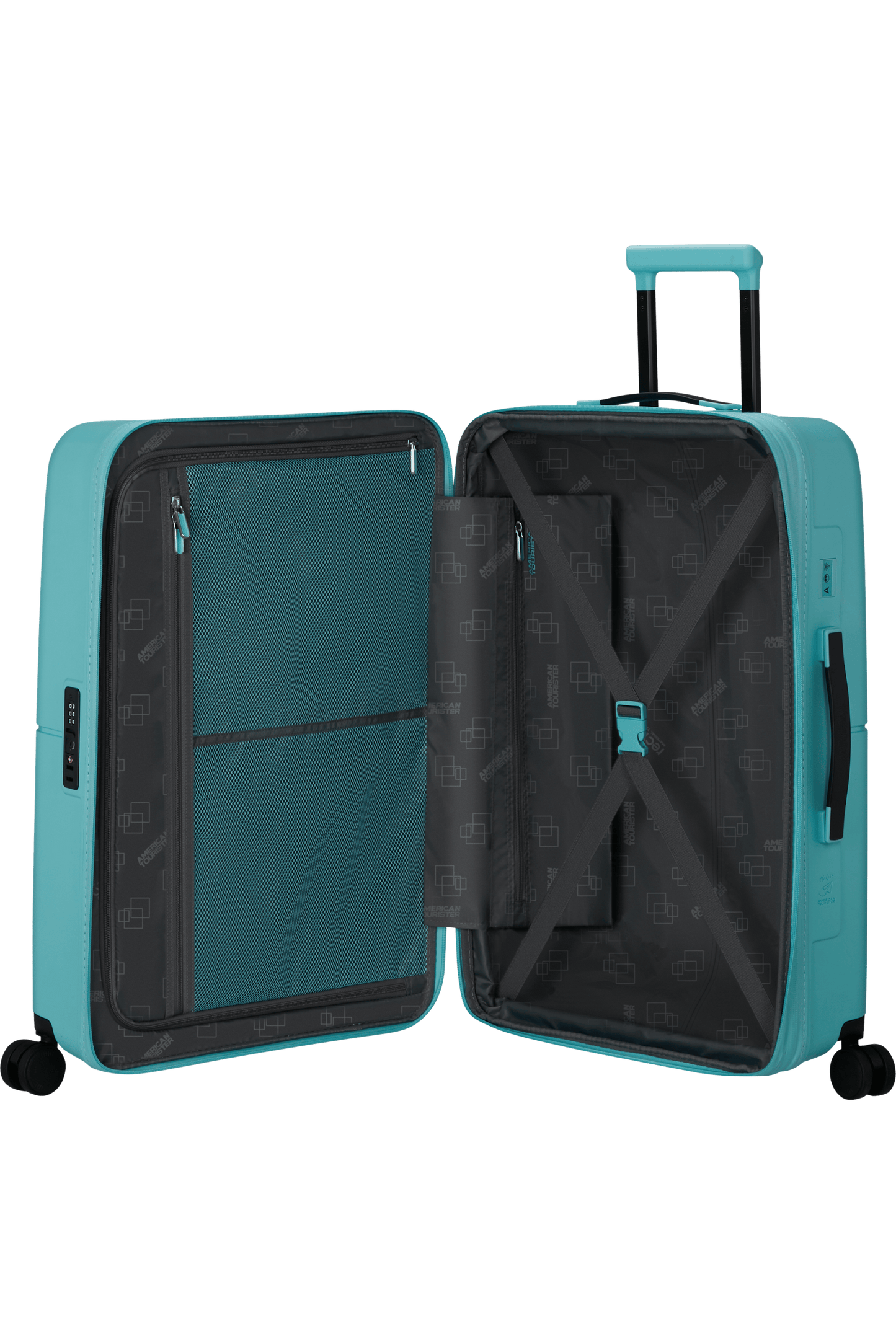 Trolley Medio 67 cm DashPop Aqua Sky Espandibile