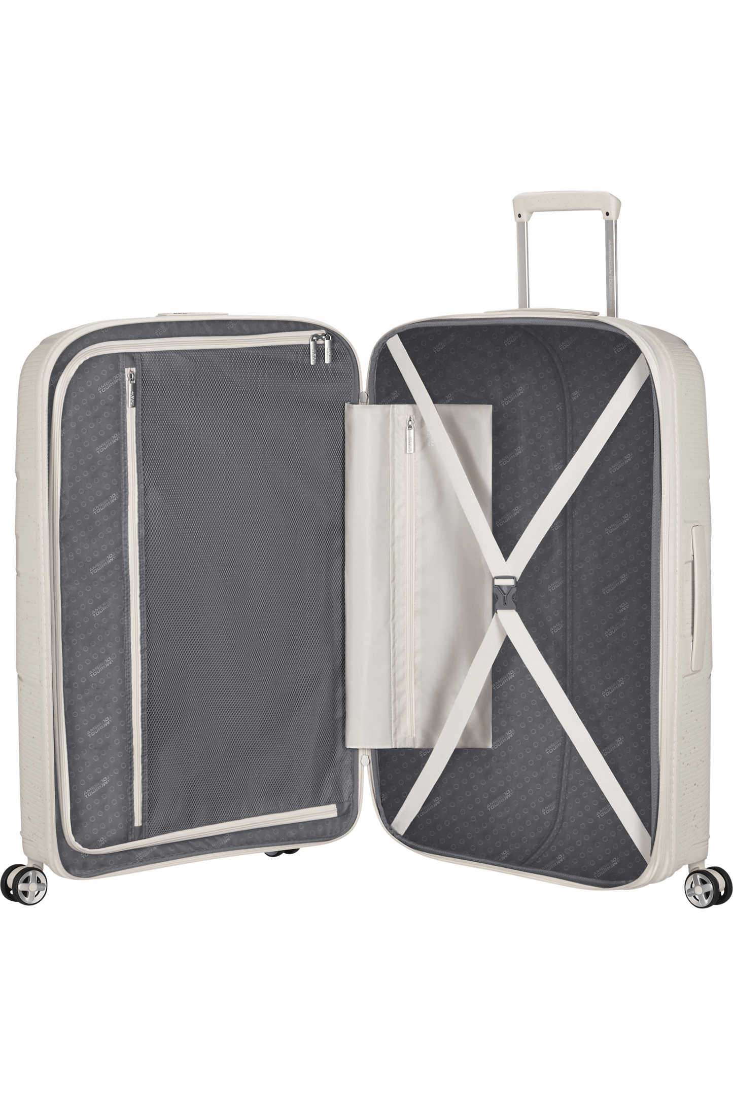 Trolley 4 ruote Starvibe Ultraleggero Espandibile 77 cm  Cream Speckles