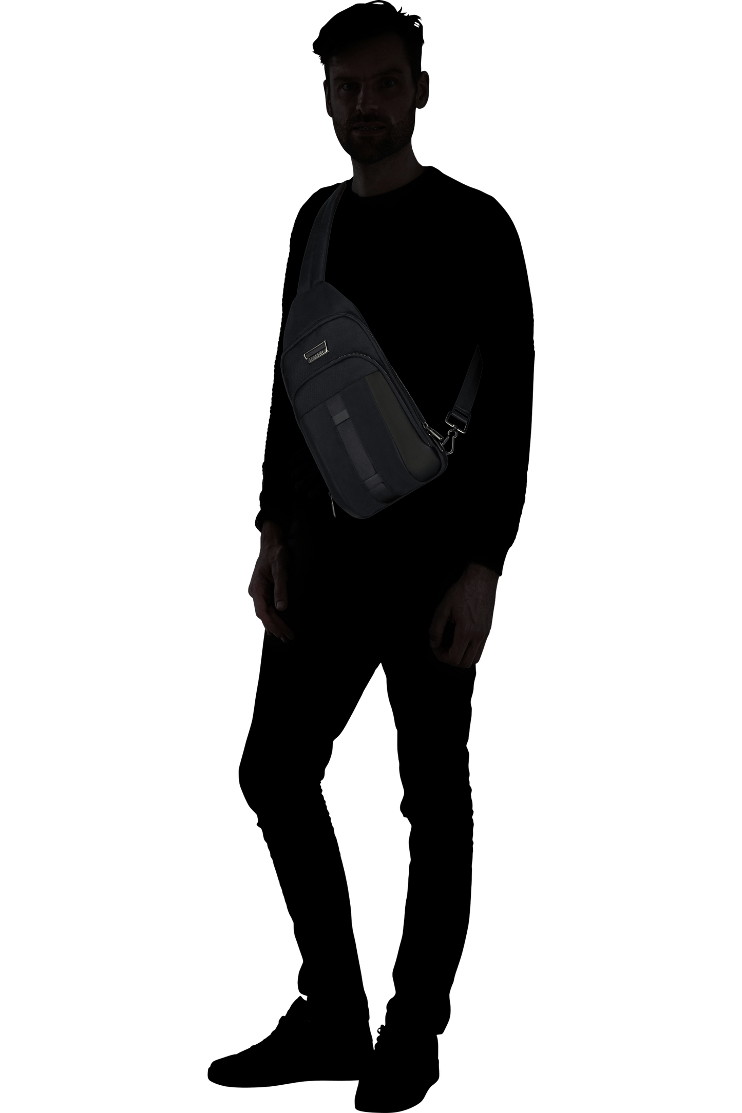 Borsa Monospalla Uomo Urban Nero Sling Samsonite